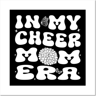 In My Cheer Mom Era Funny Cheerleading Football Cheer Posters and Art